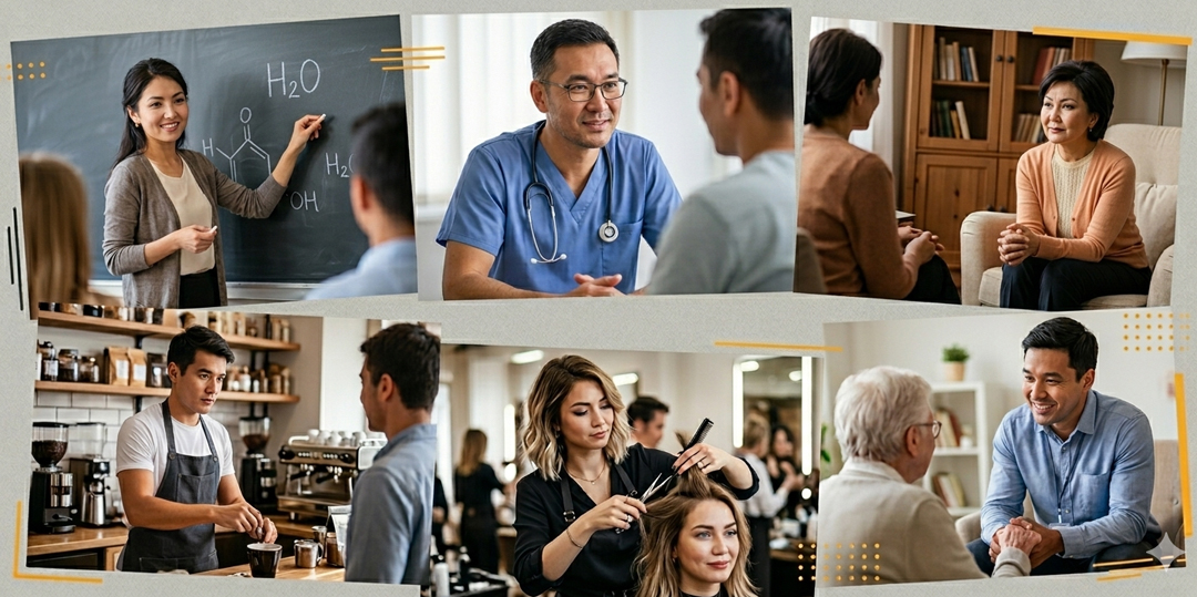 Профессии человек-человек